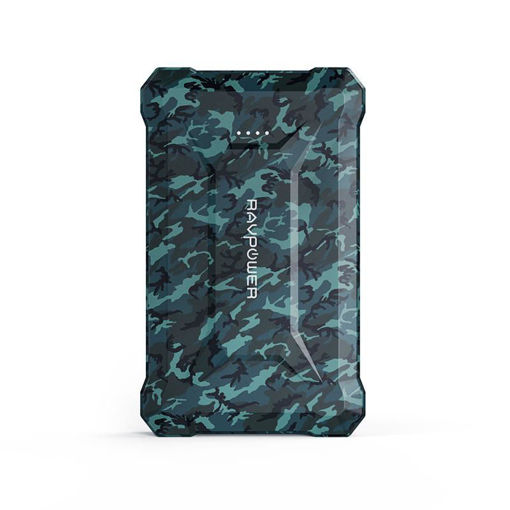 Picture of RAVPower RP-PB096 10050mAh PD 18W+QC3.0 Waterproof Power Bank camouflage Offline