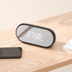 صورة Baseus Encok 4 in 1  Wireless heavy bass stereo alarm clock Bluetooth Speaker E09 Black