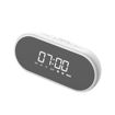 صورة Baseus Encok 4 in 1  Wireless heavy bass stereo alarm clock Bluetooth Speaker E09 Black