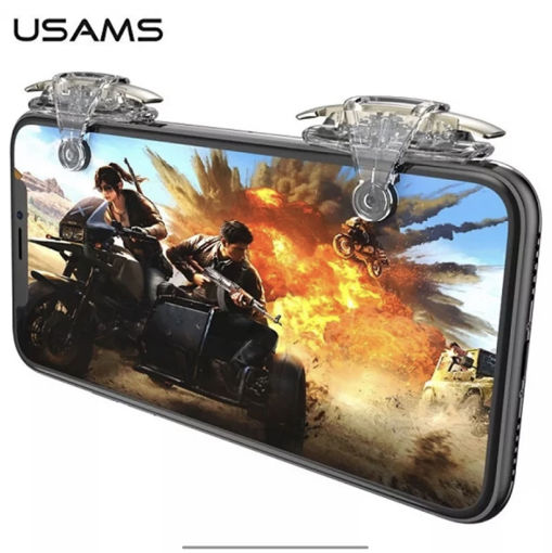صورة USAMS PUBG Mobile Game Controller Trigger Shooter Joystick -IPhone & Android