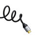Show details for Baseus Enjoyment Series 4KHD Male To 4KHD Male Adapter Cable 2m Dark gray Picture of Baseus Enjoyment Series 4KHD Male To 4KHD Male Adapter Cable 2m Dark gray