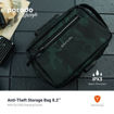 صورة حقيبة Porodo - Lifestyle Anti-Theft Storage Bag 8.2 - أخضر جيشي