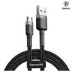 Picture of Baseus cafule Cable USB For Micro 2.4A 1M-Grey+Black