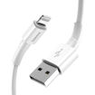 Picture of Baseus Mini White Cable USB for iPhone 2.4A 1M-White 