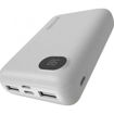 Picture of Porodo 4-Port Power Bank 10000mAh with Digital Power Display - White 