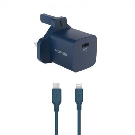 Picture of Momax Fast Pro USB-C PD-Set - Blue