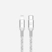 Picture of Elite Link USB C to Lightning Nylon-Braided Fast Charging Cable (1.2M) Silver