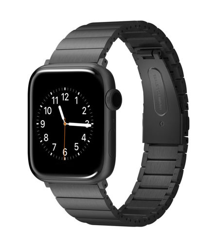 Picture of Viva Madrid Lavier Metal Watch Strap For Apple Watch 42/44/45mm - Black