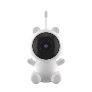Show details for Powerology Wifi Baby Camera Monitor Your Child in Real-Time - White Picture of Powerology Wifi Baby Camera Monitor Your Child in Real-Time - White