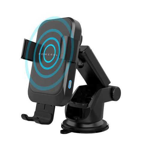 Picture of Powerology Fast Wireless Charger Car Mount 7.5W/15W