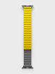صورة يونيك ريفكس سير لساعة أبل حجم 42/44/45 مم - أصفر/رمادي