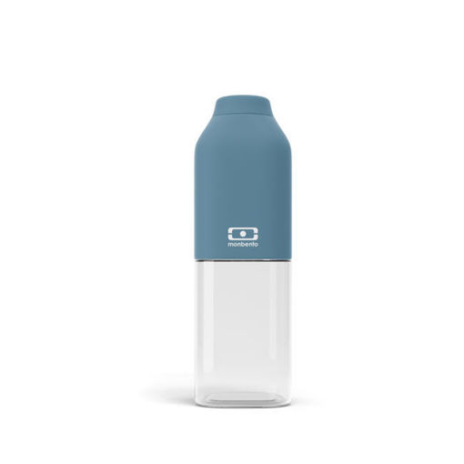 Picture of Monbento - MB Positive M blue Denim Water Bottle 0.500L