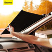 صورة Baseus Car Windshield Window Sun Shade Foldable Auto Close Car Front Window Sunshade