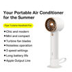 Picture of Baseus Flyer Turbine Handheld Fan USB Rechargeable Silent Small Fan Cooling