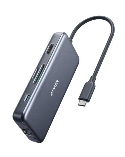 صورة Anker PowerExpand+ 7in1 USBC PD Ethernet HubGray