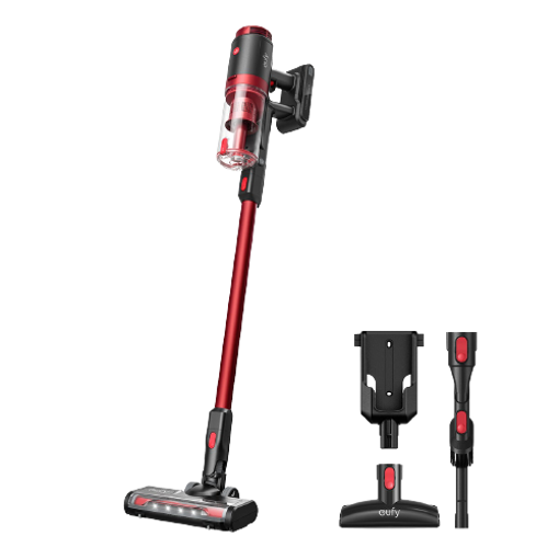 صورة Eufy HomeVac S11 Lite Cordless Stick Vacuum Cleaner - Red