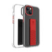 Picture of Levelo Morphix Clara Grip stand IMD Clear Back Case Protective/Classy iPhone 14 Pro Max Compatibility - Red