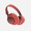 صورة Soundtec Deep Sound Pure Bass Wireless Over-Ear Headphones By Porodo, Portable Bluetooth Headphones, Noise Cancelling 300mAh (Red
