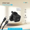 صورة Pawa Stout Gan Travel Charger 25W with Type-C to lighting Cable