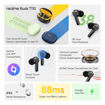 Picture of realme Buds T110 with Ai Enc for Calls, Upto 38 Hours of Playback and Fast Charging Bluetooth in Ear Headset (Punk Black, True Wireless)